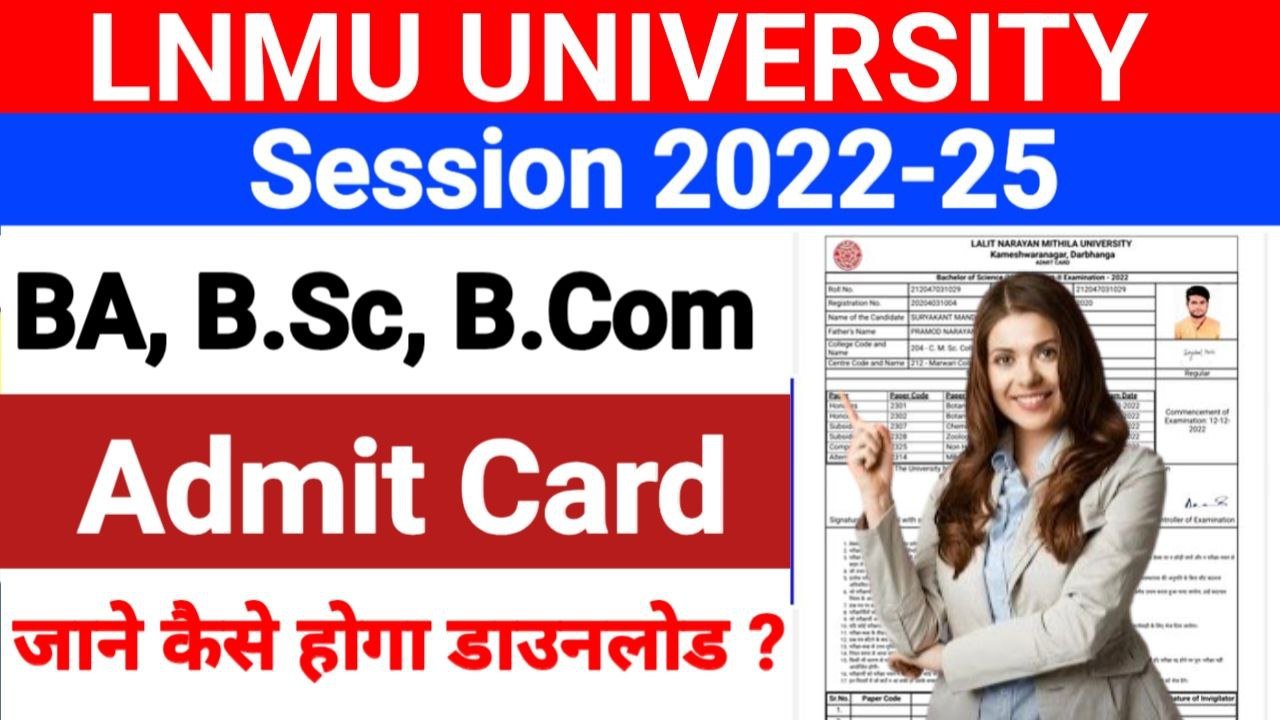 LNMU Part 3 Admit Card 2025 Download